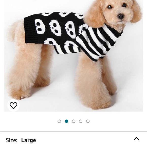 Scull dog sweater - Picture 3 of 6